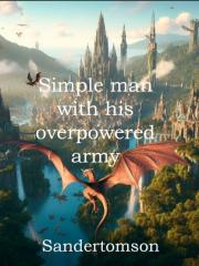 Simple man with his 