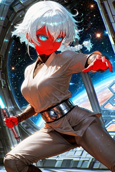 A Young Girl's War Between the Stars [Youjo Senki/Star Wars] cover