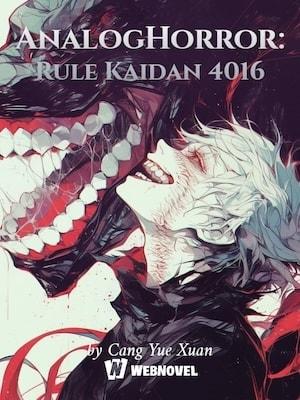 AnalogHorror: Rule Kaidan 4016 cover