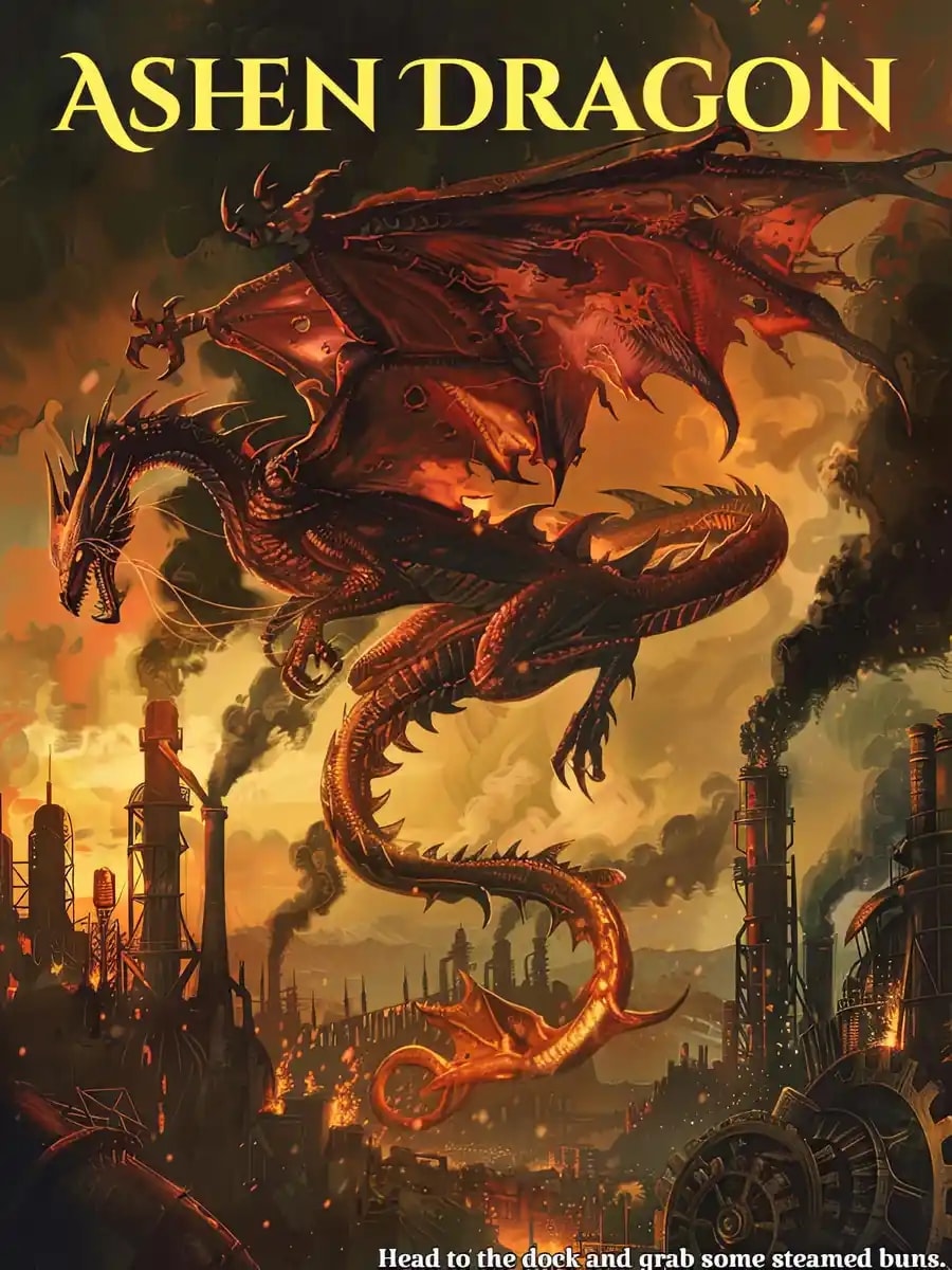 Ashen Dragon cover