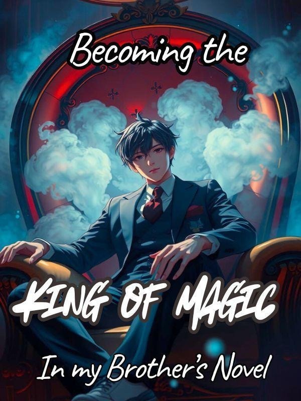 Becoming the King of Magic in my Brother's cover