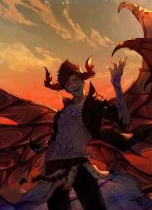 Blood demon leveling cover