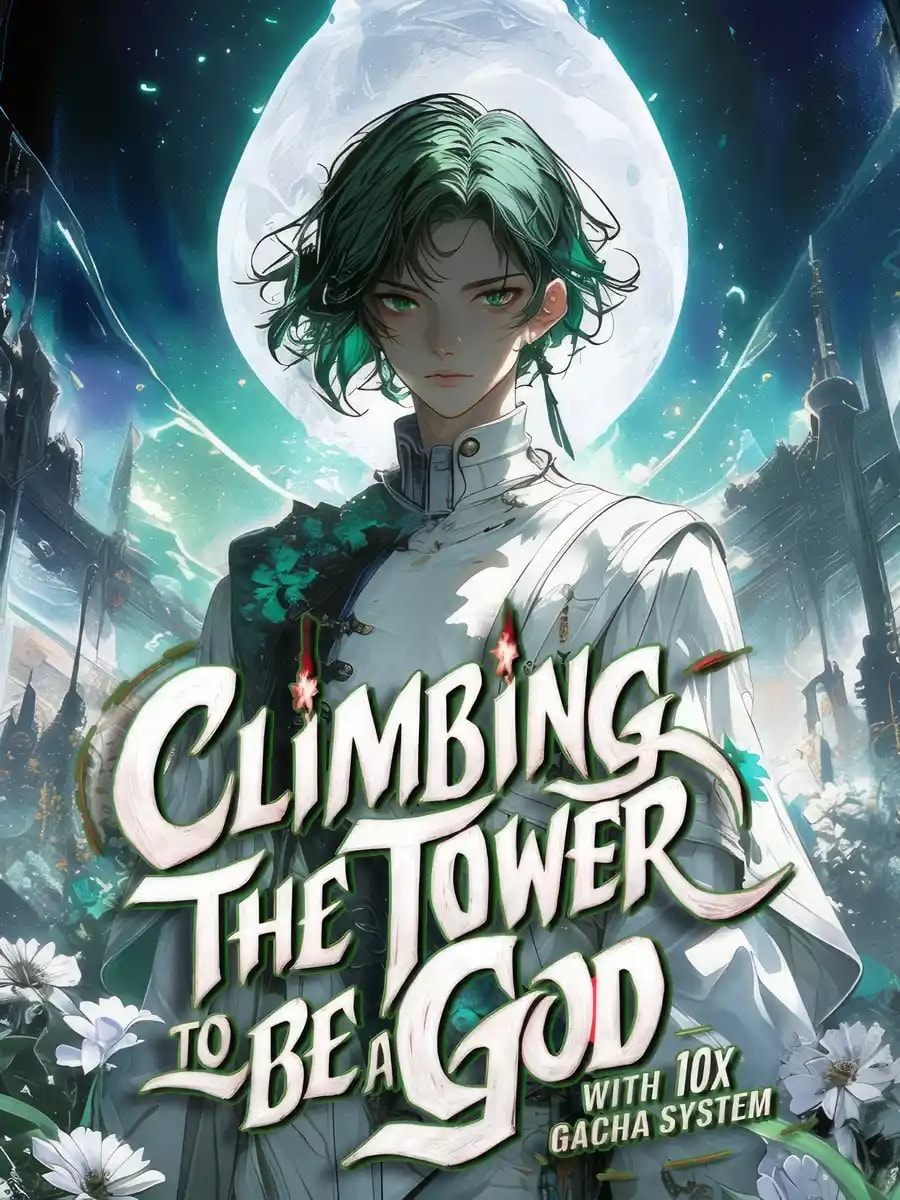Climbing the Tower to Be a God With 10x Gacha System cover