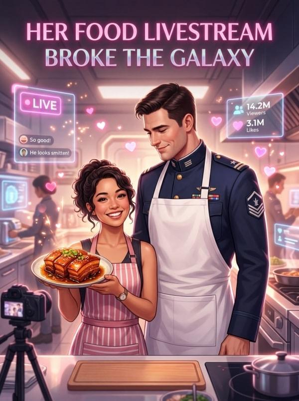 Her Food Livestream Broke the Galaxy cover