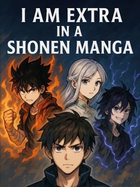 I AM EXTRA IN A SHONEN MANGA cover