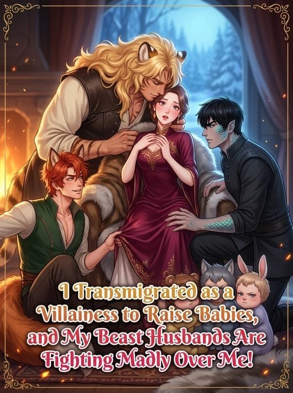I Transmigrated as a Villainess to Raise Babies, and My Beast Husbands Are Fighting Madly Over Me!