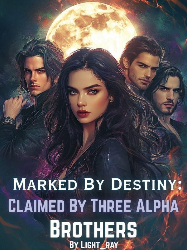 Marked By Destiny: Claimed By Three Alpha Brothers cover