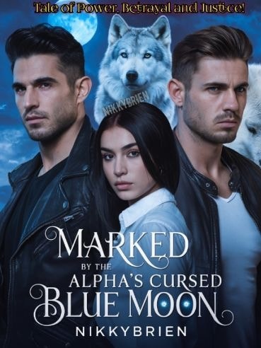 Marked By The Alpha's Cursed Blue Moon cover