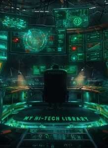 My hi-tech Library cover