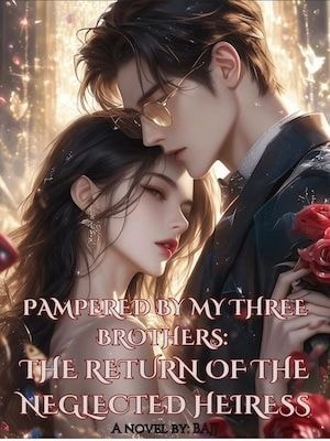 PAMPERED BY MY THREE BROTHERS: THE RETURN OF THE NEGLECTED HEIRESS cover