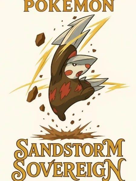 Pokémon: Sandstorm Sovereign cover