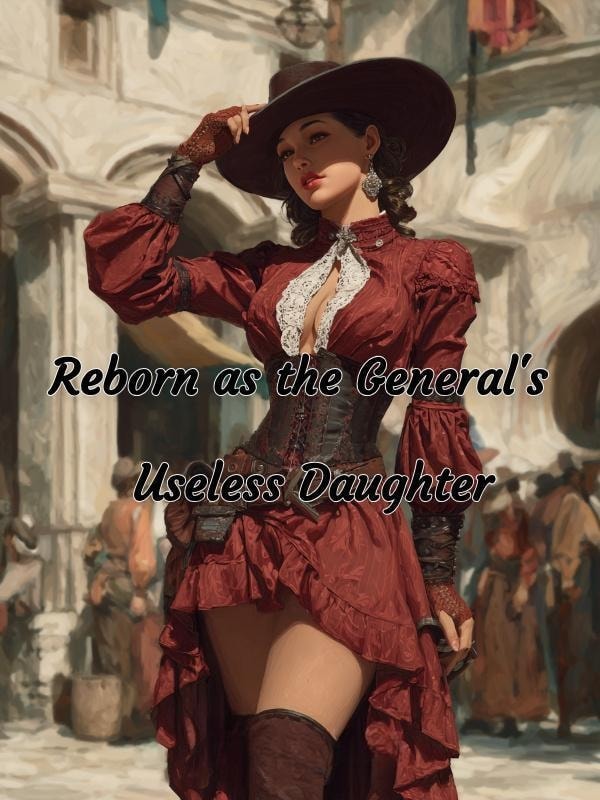 Reborn as the General's Useless Daughter cover