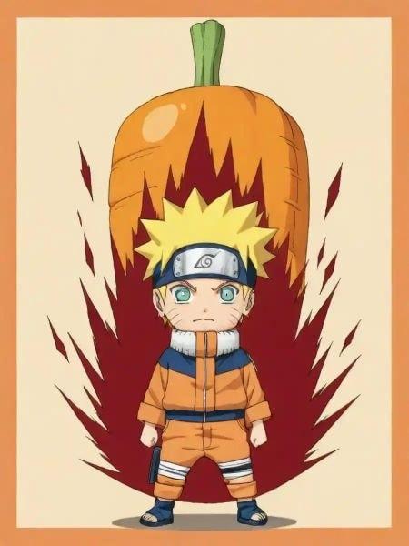 Son Goku's Disciple Naruto cover