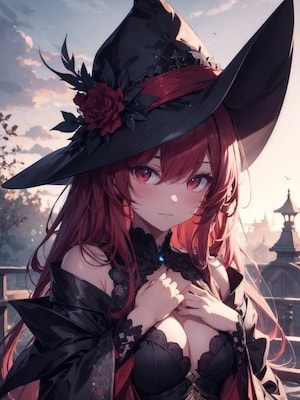 Sorcerer in a fantasy world cover