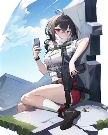 The Daily Life of a Mercenary Girl is Really Tough cover
