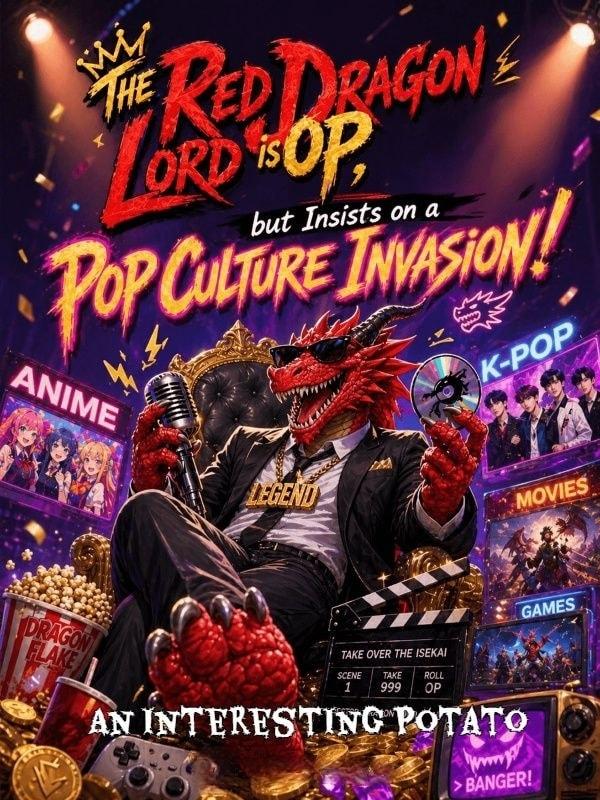 The Red Dragon Lord is OP, but Insists on a Pop Culture Invasion! cover